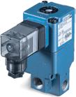 Direct solenoid and solenoid pilot operated valves Function Port size Flow (Max) Individual mounting Series 3/2 NO-NC, 2/2 NO-NC 1/8-1/4 0.5 C v inline OPERATIONAL BENEFITS 1.
