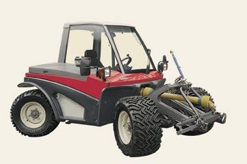 The Terratrac Aebi TT270 implement carrier and special tractor for steep slopes is brand new.