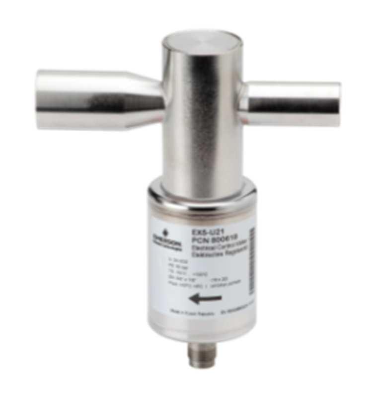 Electrical Control Valves EX4-8 EMERSON EX4-8 are stepper motor driven valves for precise control of refrigerant mass flow in air conditioning, refrigeration, heat pumps, close control and industrial