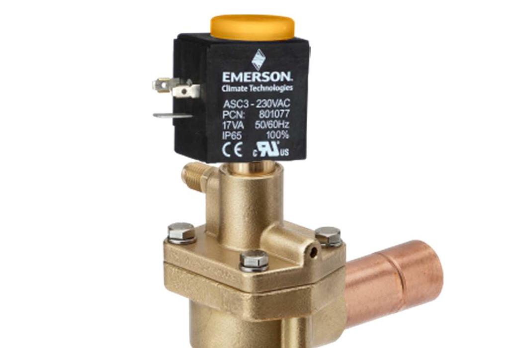 3-Way Solenoid Valves Series M36 Features For heat reclaim application Pilot connection to suction line.
