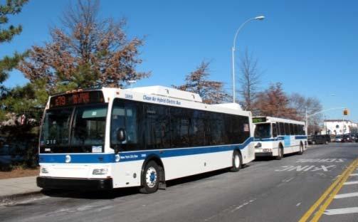 Transportation System Management (TSM) Existing bus operations with two new routes.