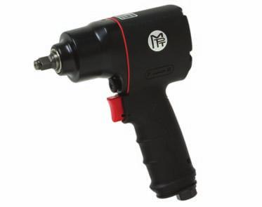 General Line Impact Wrenches Michigan Pneumatic Model MP-1241P-ST Pistol Impact - 3/8" Square Drive Features a friction ring anvil.