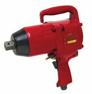 General Line & Industrial Impact Wrenches Michigan Pneumatic Model MP-181SX-A6 Features a combination friction ring and through-hole anvil.