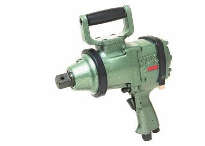.. 280-1000 ft.-lbs. Length... 10-1/4" Weight...19.5 lbs. Avg. Air Consumption... 10.0 cfm Michigan Pneumatic Model MP-3200P Pistol Impact - 1" Square Drive Features a through-hole anvil.