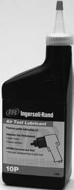 Lubricants and Greases Proper lubrication of air tools is a must to prevent excessive wear of moving parts: to prevent possible rust and corrosion of bare, unprotected surfaces; and to provide smooth