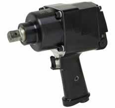 MP-2006 Pistol Impact Wrench 3/4" Square Features a friction ring anvil. Twin hammer design built for power and durability.