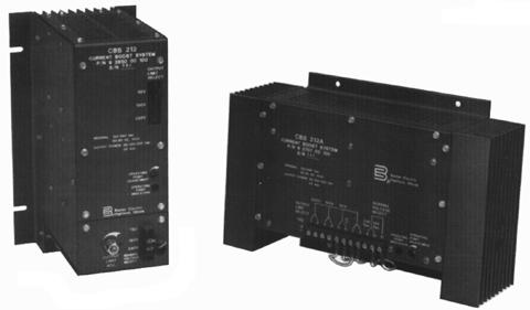 CURRENT BOOST SYSTEM APPLICATION AND FEATURES this page APPLICATION: The CBS 212 and CBS 212A Current Boost Systems are solid-state excitation support devices designed to supply 20 Amps for 10