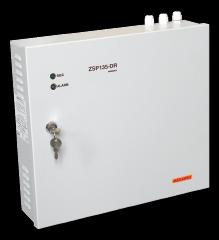 Power supply for fire detection and fire alarm systems, smoke and heat control systems, and other fire protection systems, series ZSP135-DR The power supply is a guaranteed source of 24V voltage.