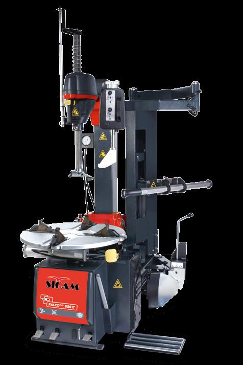locking of the mounting head Fast clamping thanks to the new self centring table top with more robust design Tecnoroller NG Extreme precision The horizontal arm and the follower arm, allow a precise