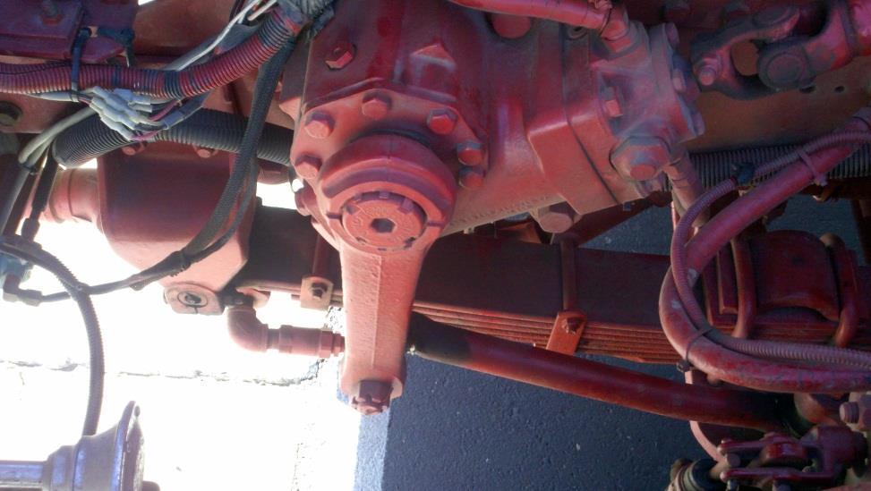 Steering Steering Box/Hoses Check that the steering box is securely mounted and not