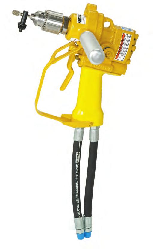 dl07652 drill The Stanley DL07 hydraulic drill is a forward/reverse, variable speed drill with a ½" keyed chuck for drilling applications.