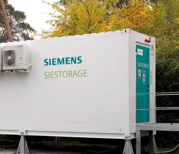 SIESTORAGE Battery Energy Storage System - A fully integrated power supply solution With Siemens as a reliable partner for energy