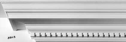 Classical, Enriched Plaster Cornice Mouldings 8803 7 3 /4