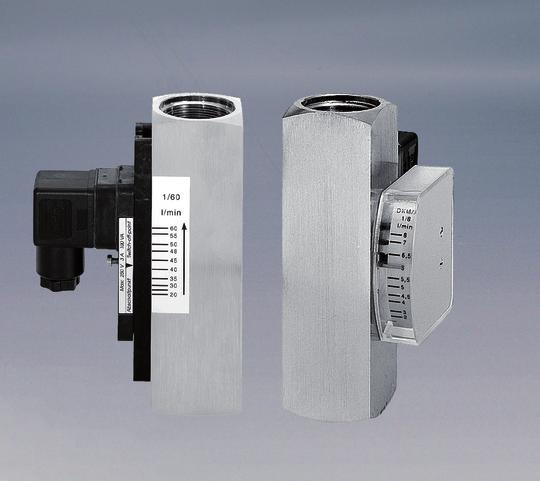Flow Switches Index: C / 923-1856 BFS-30-N / BFS-30-O or liquids from 30 up to 600 cst, with or without optical display Features viscosity compensated from 30 up to 600 cst, set point continuously