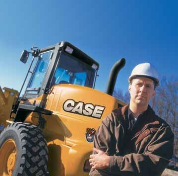 Case and your Case dealer are here for you, not only when you buy the machine, but also after you put 1,000 or 10,000 hours on it. A rich, proud history.