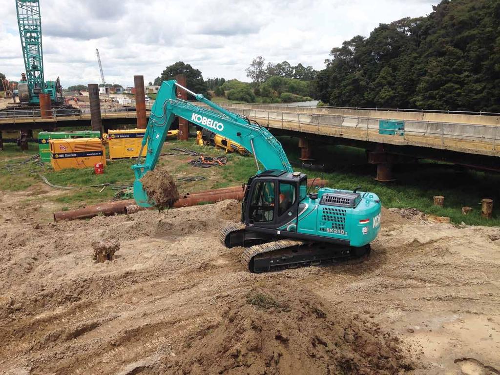 KOBELCO EXCAVATORS Kobelco excavators provide greater performance and improved cost efficiency when compared to competitors machines.