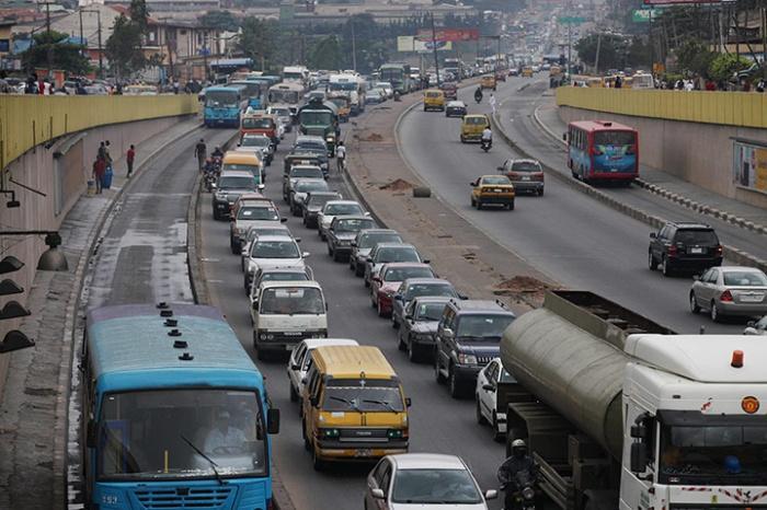 Environmental impacts management. The Lagos Air Quality Monitoring Study (2007-2009) revealed that vehicles contribute approximately 43% to the total level of air pollution in Lagos.