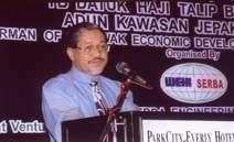 ) University of Malaya, 1973 Married, 2 daughters 1974- Executive with Sarawak Economic Development Corporation 1986 _ Involved in own