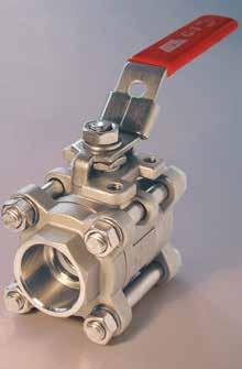 G Series Investment ast Stainless Steel all Valves J G3SW 1 /4" to 1 1 /4" 1 1 /2" to 3" 3" 1WOG 696 H I ØE F Socket Weld ends to NSI 16.