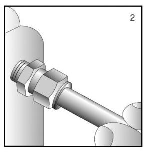 Uni-Lok Fittings Installation Instruction 1. Firmly insert the tubing until it bottoms in the fitting body. 2. Finger tighten the nut. 3. Mark the nut at the 6 o clock position, with pencil or scribe.
