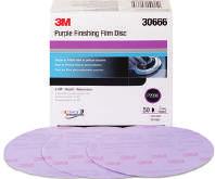 Depending on the size of the defect, 3M recommends using grade P2000 Purple Finishing Film for the majority of applications.
