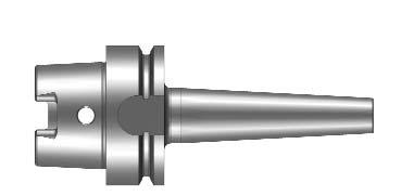 HSK-100 Slimline ThermoGrip TM Holders HSK-100 Slimline Metric NL HSK-100 3 N d 1 d 2 d 3 Balanced for 15,000 RPM Dimensions (mm/inches) d 1 Catalog No. NL d 2 d 3 I 1 N SHORT PROJECTION 6.0 (0.