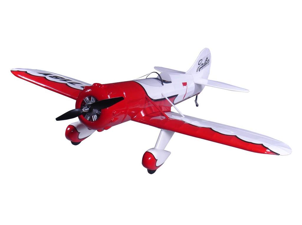 40 EP Gee Bee Y Scale ARF V2 Instruction Manual Specs: Wing Span: 40" Overall length: 30" Wing area: 306 sq.
