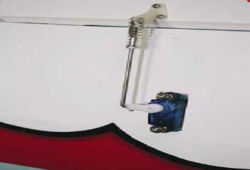Attach 10 extension cable to the servo cable, use Extension Safety Clip to hold