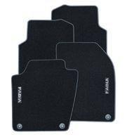 While textile floor mats provide comfort for the feet and further support the later onset of driver fatigue, rubber mats are