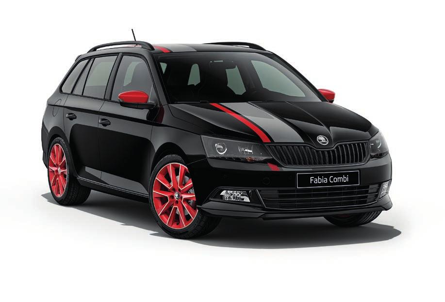 10 11 RED & GREY PLUS Pack Red/Grey in black version offers: Red & Grey foils on bonnet, roof and 5th door; external mirrors in black colour; grille frame in silver colour; tinted rear lights; Savio