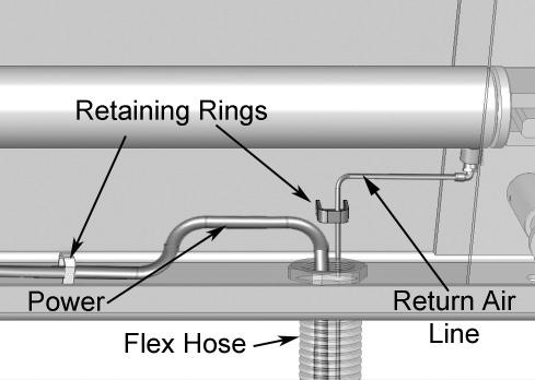 DO NOT USE TEFLON TAPE on the JIC flared end. (See Fig. 10.3 ) Fig 10.3 5.