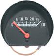 99 ea 1967-72 Tachometer Reproduction in dash tachometer for 1967-72 V8 trucks. This reproduction is manufactured to exact specifications and installs in original or reproduction dash bezels.