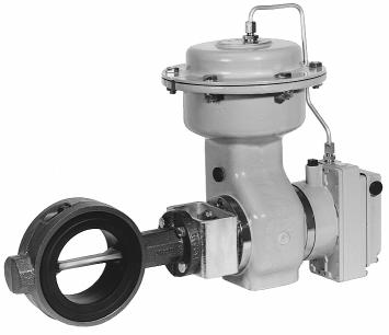 Pneumatic Butterfly Valve Type 3335 / AT Application Tight closing butterfly valve for process engineering and plants with industrial requirements DN 50 to DN 300 2 to 12 Nominal pressure PN 10 and