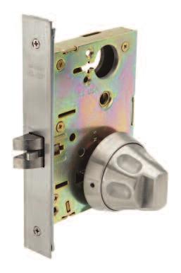 Series SS55 Institutional Life Safety Mortise Locksets - Knobs Performance Specifications: Life Test: 1,500,000 cycles minimum.