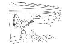 3 3) If tailgate is equipped with rear view camera, disconnect and remove the existing tailgate harness and replace with the kit provided tailgate harness.