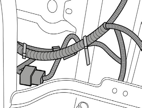 Fig. #c Fig. 17 17) Connect tailgate harness to the kit provided tailgate main harness (999M2 W3002).