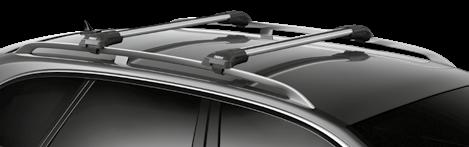 Thule Thule has a low profile that perfectly complements the car s roofline. The advanced aerodynamic shape combined with Trail and WindDiffuser minimizes noise and improves fuel efficiency.