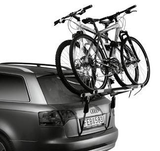 Thule RaceWay 991/992 The most secure and easiest to use rear door bike rack designed for hatchbacks, sedans, stations wagons and MPVs (for 2 3 bikes).