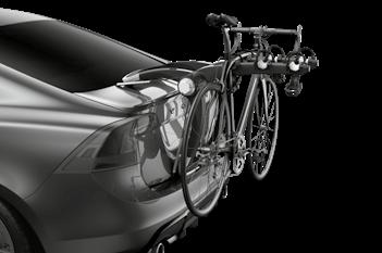 Thule ClipOn High 9105/9106 The fast mounting and foldable bike rack designed for station wagons and hatchbacks (for 2 bikes).