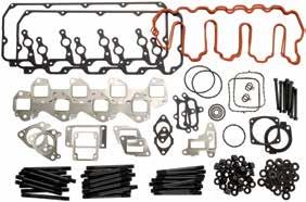 6L LB7 Duramax Kit Contents: 2 Lower Valve Cover Gaskets 1 Exhaust Manifold Gasket Kit 1 Intake Manifold Gasket Kit 2 Thermostat Housing to Head Gaskets 1 Exhaust Gas Recirculation (EGR) System