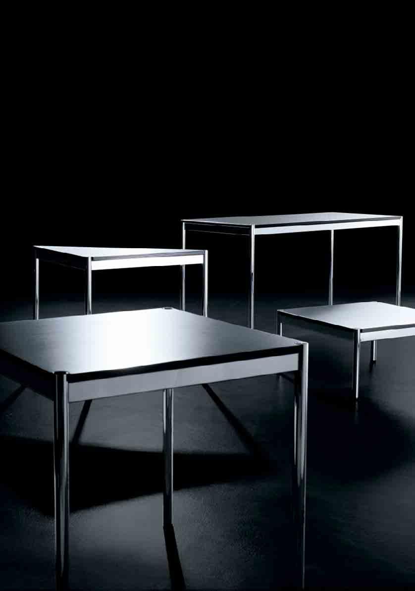 USM Haller Table Measurements The USM Haller table is available in four standard shapes and in various sizes.