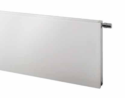 15 FlatLine (T1S, T, T) TYPES T1s, T, T COLOURS Standard colour S00 (fine texture white) Not available in other colours BRACKETS The radiator is standard delivered with a full assembly set: locked