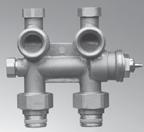 A maximum of 50% of the hot supply water can be mixed. We offer the mm valve set for a one-pipe system. This has an adjustable bypass. Boiler supply return This system was commonly used in the 1980s.