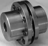 REX THOMAS SINGLE-FLEXING DISC COUPLINGS s TYPE ST ST couplings are designed for applications which require the coupling to support a substantial radial load while accommodating angular misalignment.