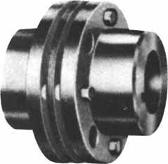 REX THOMAS SINGLE-FLEXING DISC COUPLINGS s TYPE SN SINGLE Type SN single couplings are used for floating shaft applications where the user wishes to supply his own intermediate solid shaft, or for