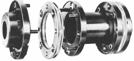 REX THOMAS FLEXILE DISC COUPLINGS s HIGH PERFORMANCE SERIES 63 Series 63 couplings incorporate a patented* one-piece disc/diaphragm flexing element for positive torque transmission with low restoring