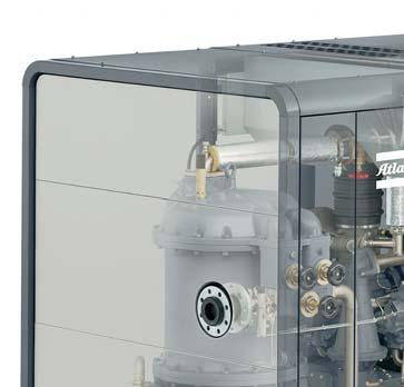 The Full Feature compressor a compact, all-in-one quality air solution Dry compressed air