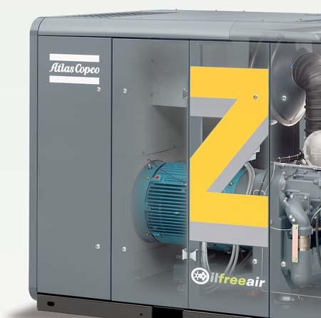 Aircooled ZT-FF: air/oil/coolant flow Air filter ZR 55-750 ZR 90-900 VSD Low pressure element Air in High pressure element ZT 55-275 ZT 90-315 VSD 0