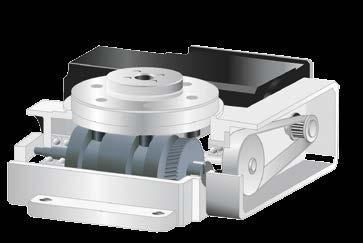 Our roller cam drives are dimensioned as large as possible.