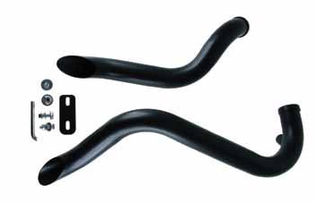 Features 13 removable baffles and cross tube nipples to connect to OEM bracket and installs to stock header pipe.